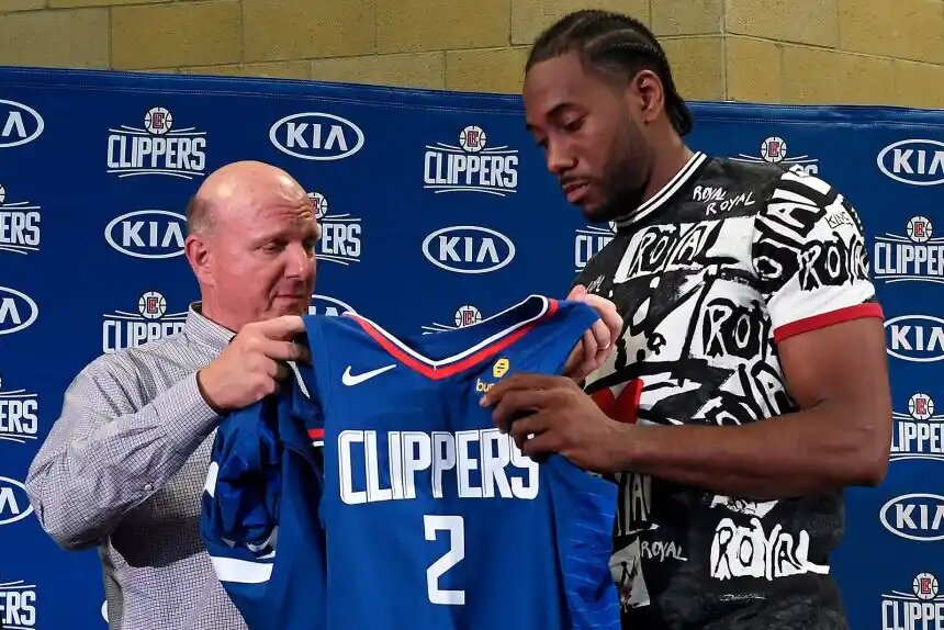 steve ballmer kawhi leonard