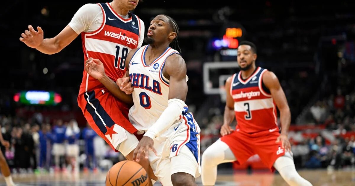 tyrese maxey alex sarr