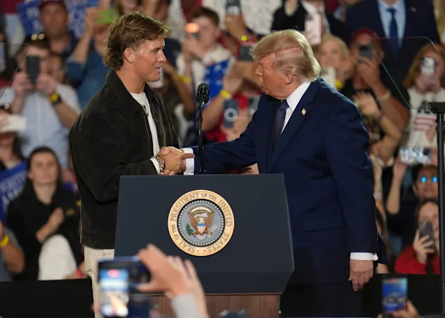 jaxson dart donald trump